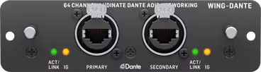 Behringer Wing Dante
